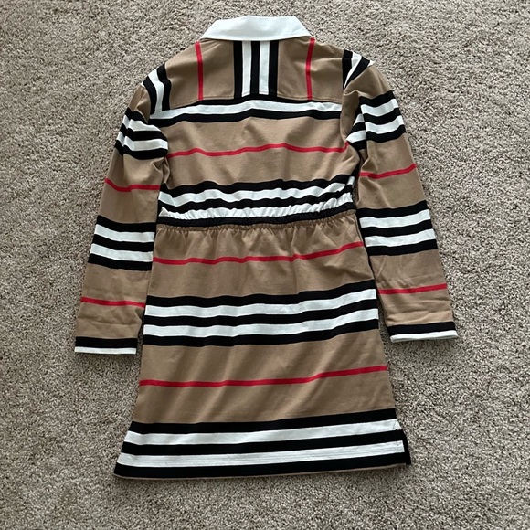 Burberry Girls Long Sleeve Dress - Picture 2 of 4